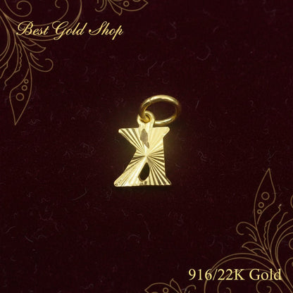 916 Gold Alphabet Pendant New Design 22k gold - Photo 9 - Best Gold Shop