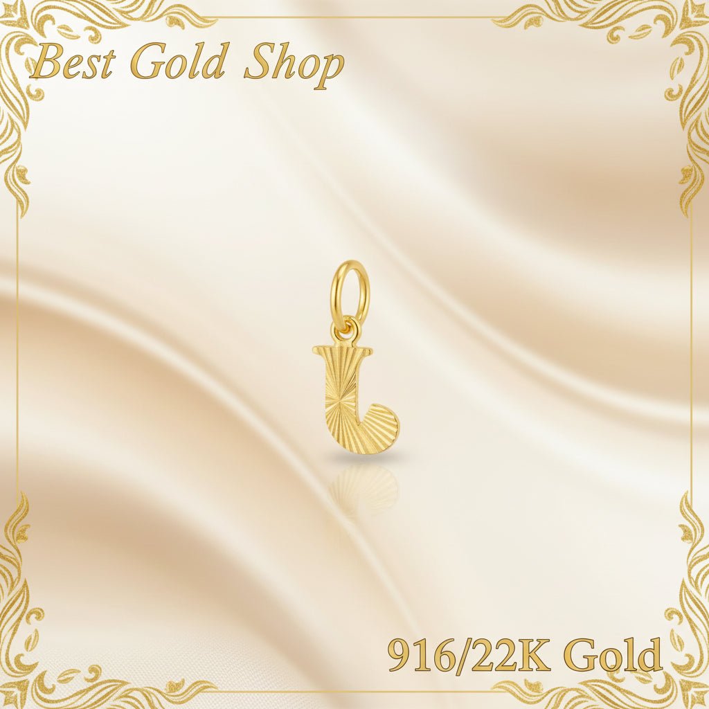 916 Gold Alphabet Pendant New Design 22k gold - Photo 11 - Best Gold Shop