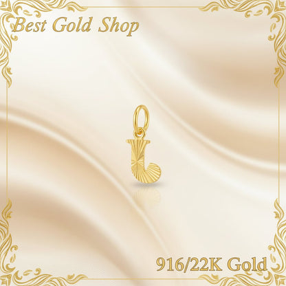 916 Gold Alphabet Pendant New Design 22k gold - Photo 11 - Best Gold Shop