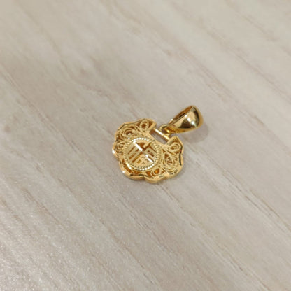 916 Gold baby lock pendant v3Charms & PendantsBest Gold Shop