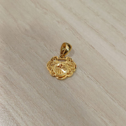 916 Gold baby lock pendant v3Charms & PendantsBest Gold Shop