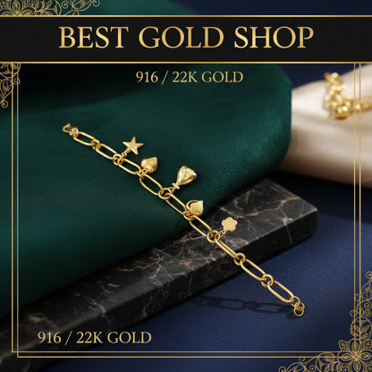 Bracelets22k gold22k gold bracelet916 gold