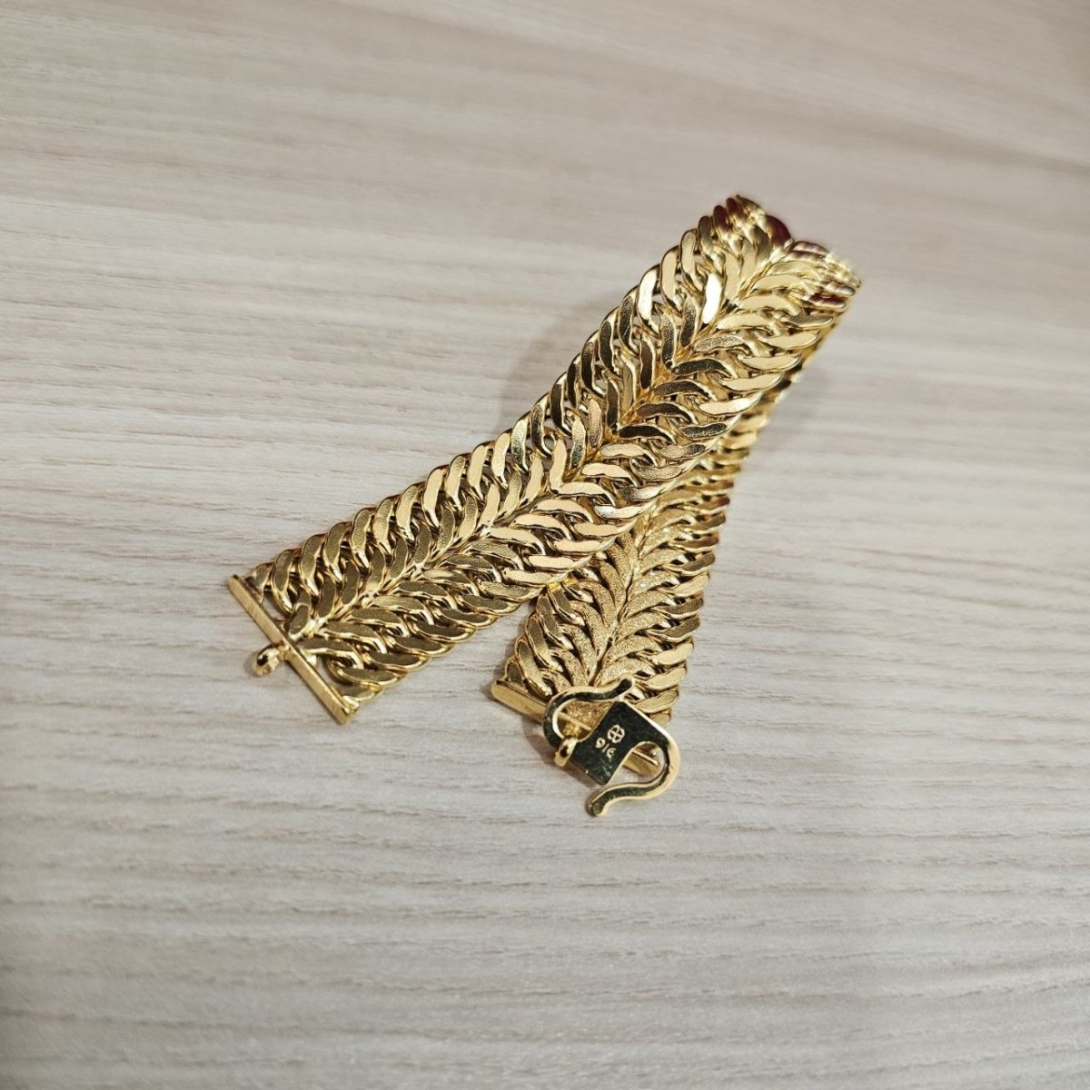916 Gold Bracelet Duo Lipan DesignBraceletsBest Gold Shop