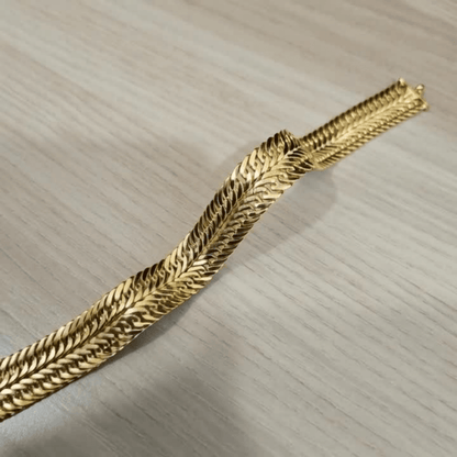 916 Gold Bracelet Duo Lipan DesignBraceletsBest Gold Shop