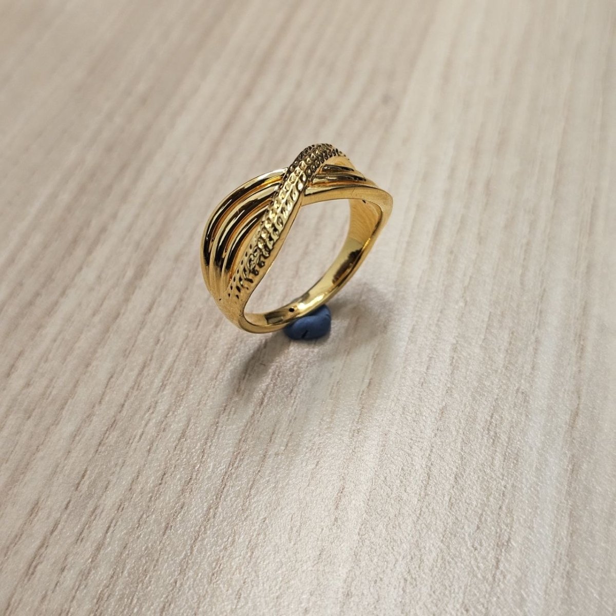 916 Gold Crisscross V5 Ring | New Lightweight DesignRingsBest Gold Shop