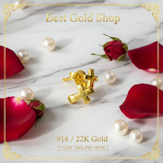 Earrings22k gold22k gold earring916 gold