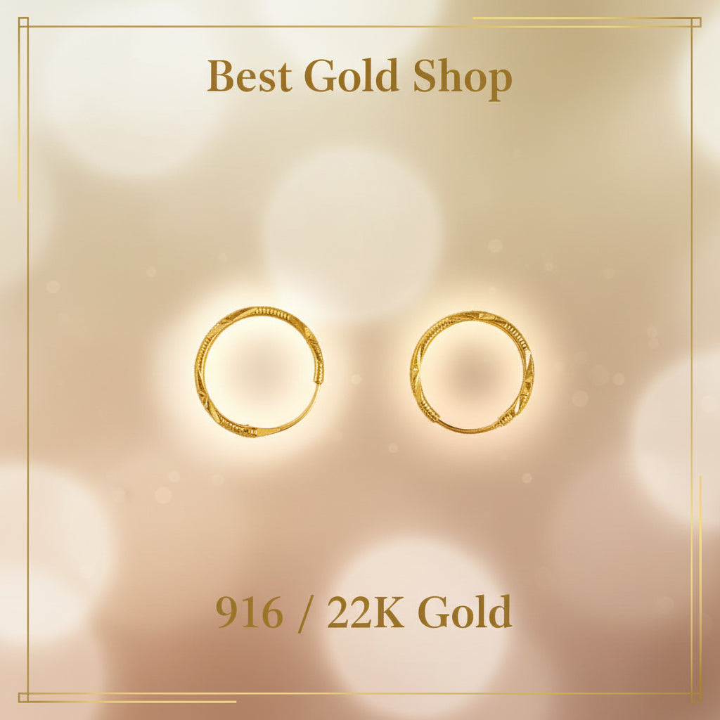 Earrings22k gold22k gold earring916 gold