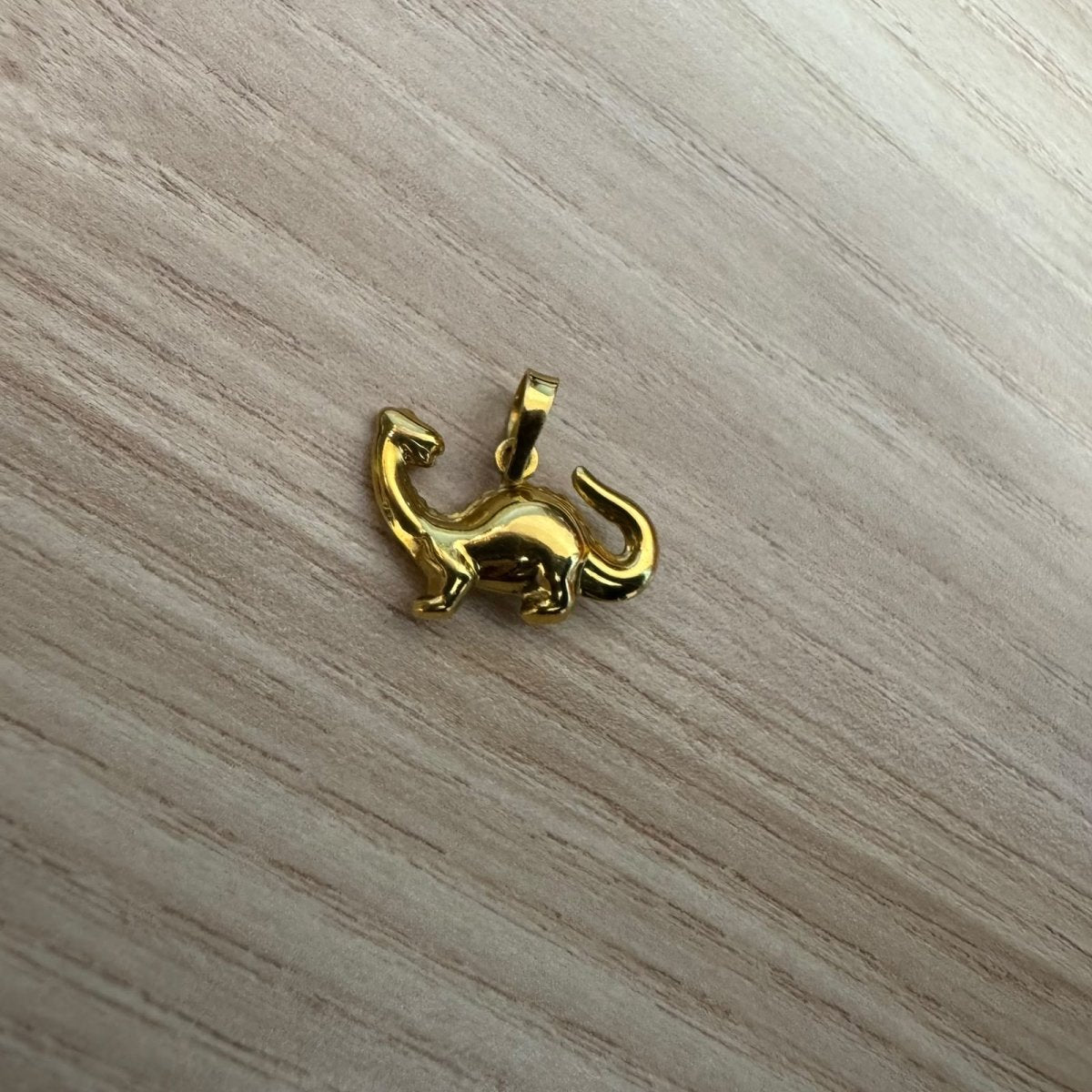 916 Gold Dinosaur Pendant | Fun Adorable Gold CharmCharms & PendantsBest Gold Shop