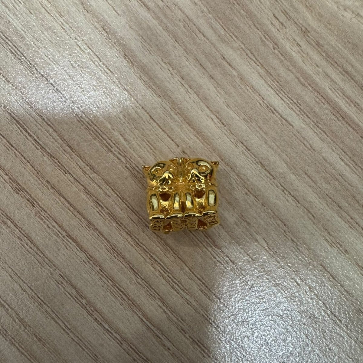 916 Gold Double Cat Charm | Symbol of Happiness Good FortuneCharms & PendantsBest Gold Shop