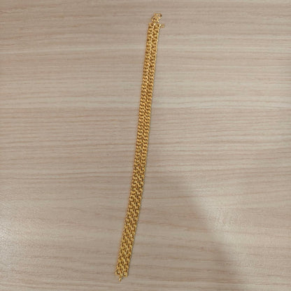 916 Gold Double Cowboy chain bracelet available in Singapore