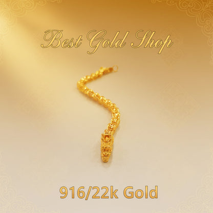 916 Gold Dragoon Bracelet – Huat for the Whole YearBraceletsBest Gold Shop