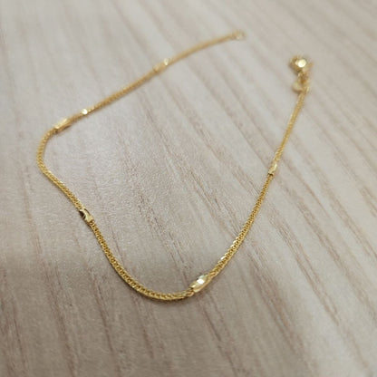 916 Gold Fancy Box Bracelet New Design ElegantBraceletsBest Gold Shop