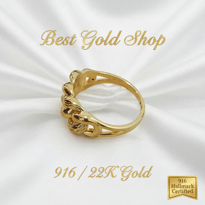 916 Gold Fishbone Ring – Smaller Version | Feather LightRingsBest Gold Shop