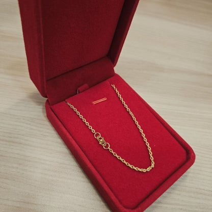 916 Gold Hollow Wan Zi Necklace by Best Gold ShopNecklacesBest Gold Shop