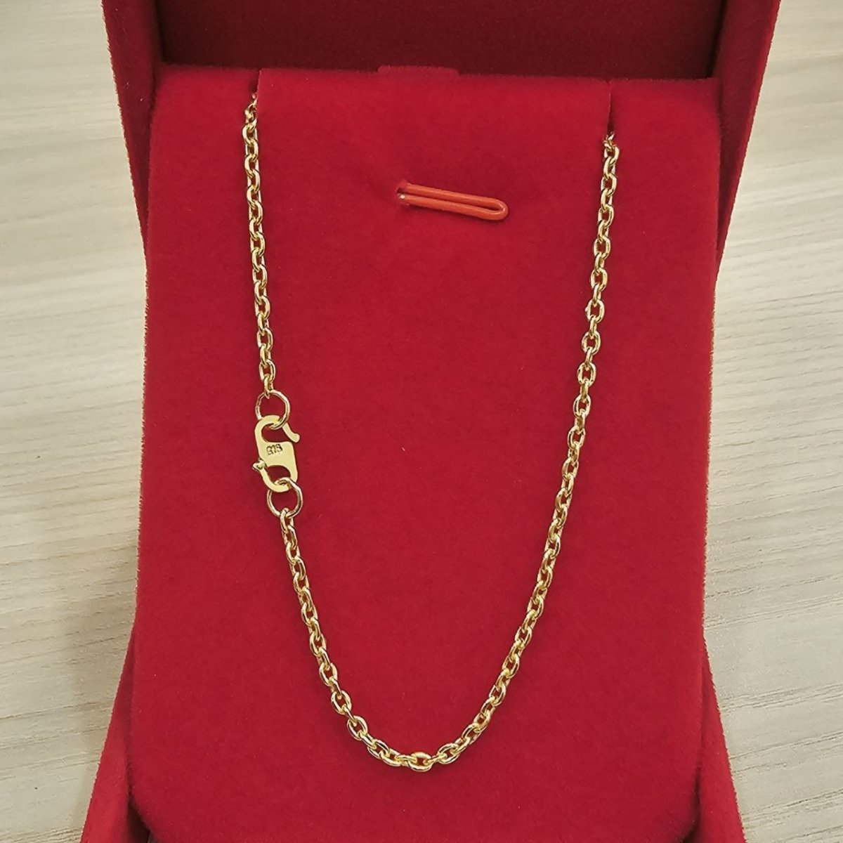 916 Gold Hollow Wan Zi Necklace by Best Gold ShopNecklacesBest Gold Shop