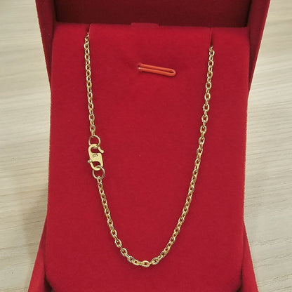 916 Gold Hollow Wan Zi Necklace by Best Gold ShopNecklacesBest Gold Shop