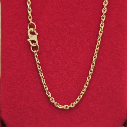 916 Gold Hollow Wan Zi Necklace by Best Gold ShopNecklacesBest Gold Shop