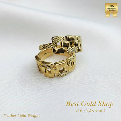 916 Gold Jubilee Design Ring latest designRingsBest Gold Shop