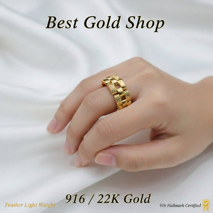 916 Gold Jubilee Design Ring latest designRingsBest Gold Shop