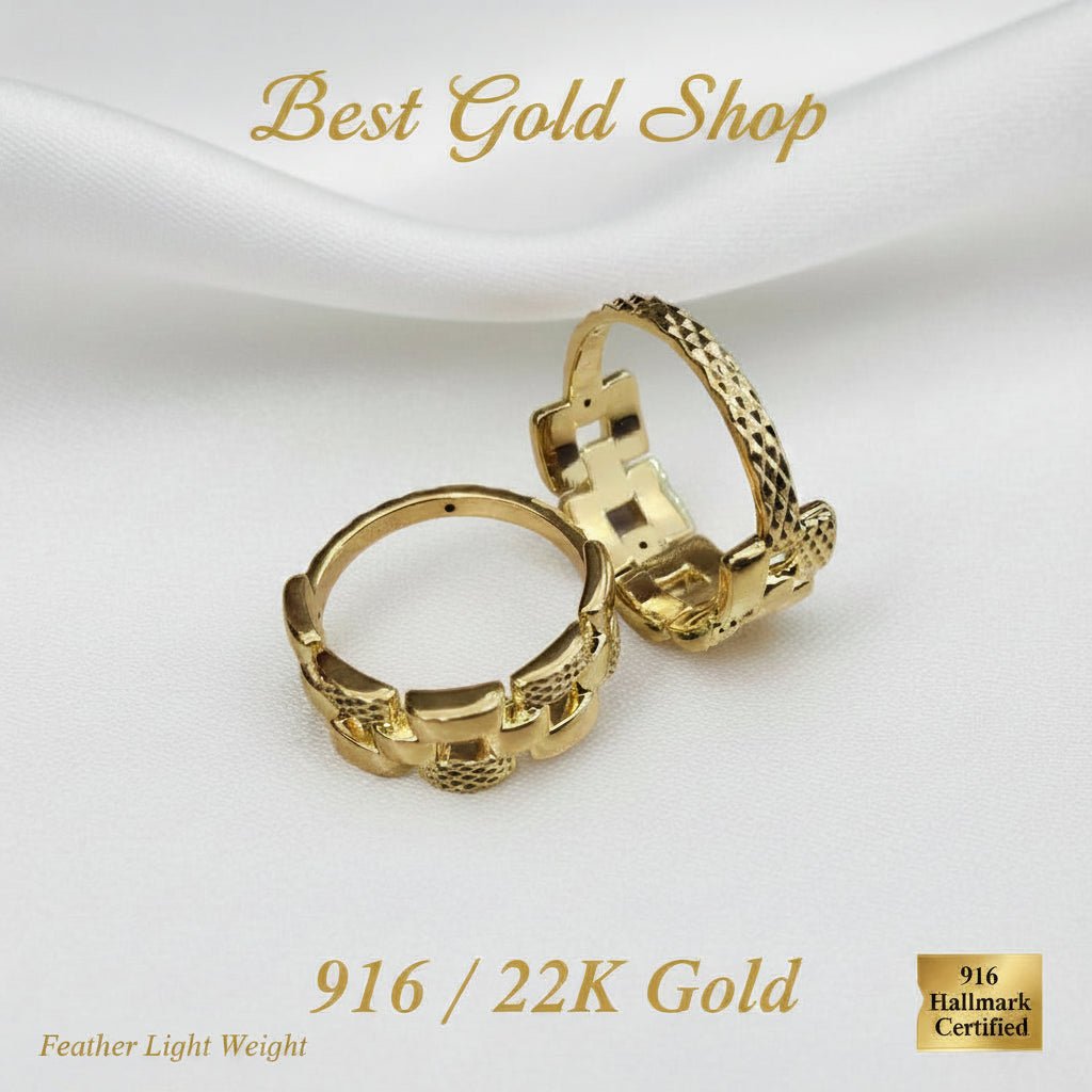 916 Gold Jubilee Design Ring latest designRingsBest Gold Shop