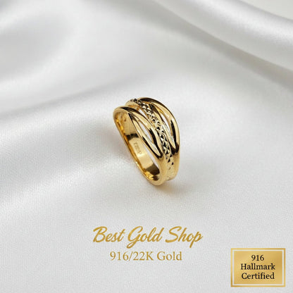 916 Gold Layer V3 Ring New Design ElegantRingsBest Gold Shop