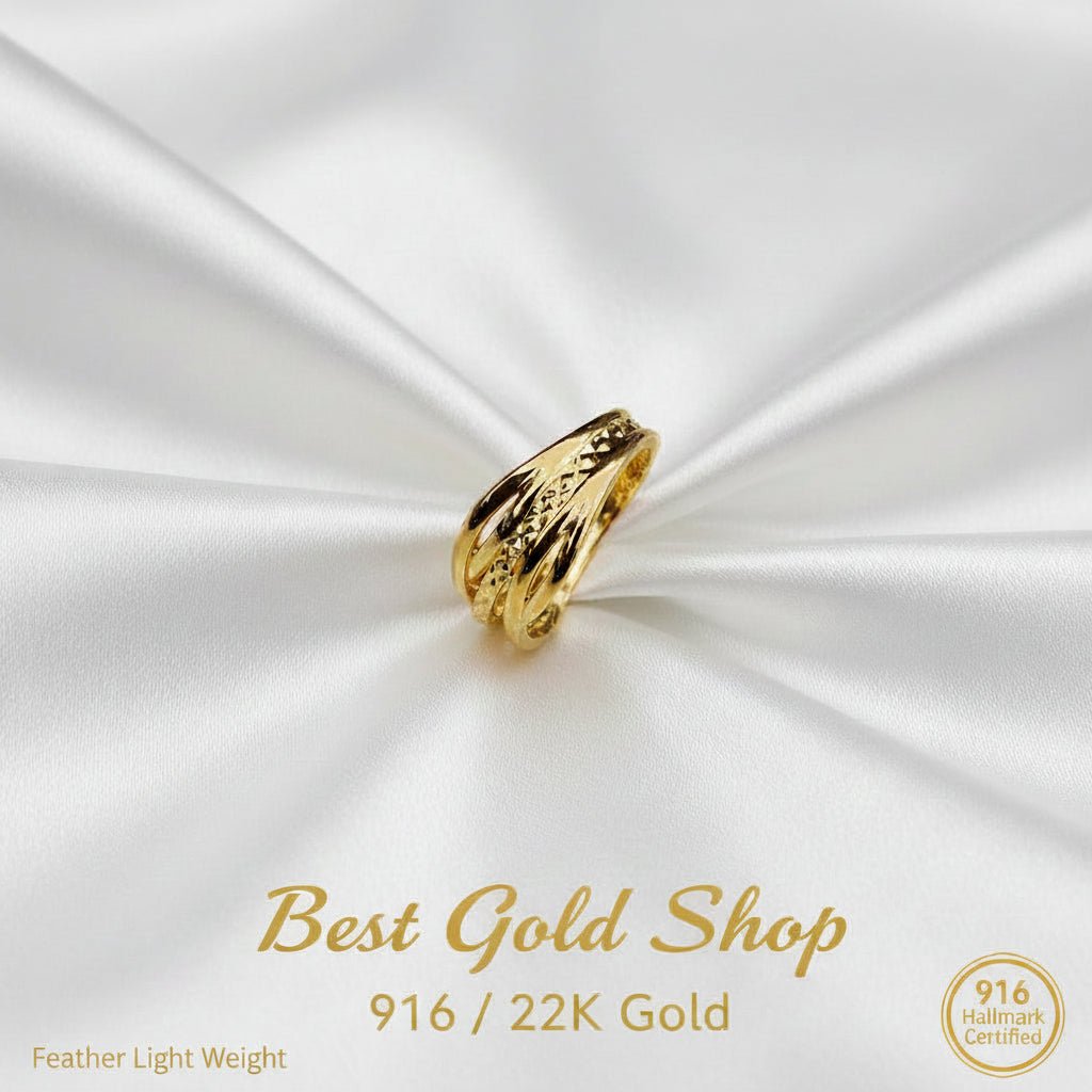 916 Gold Layer V3 Ring New Design ElegantRingsBest Gold Shop