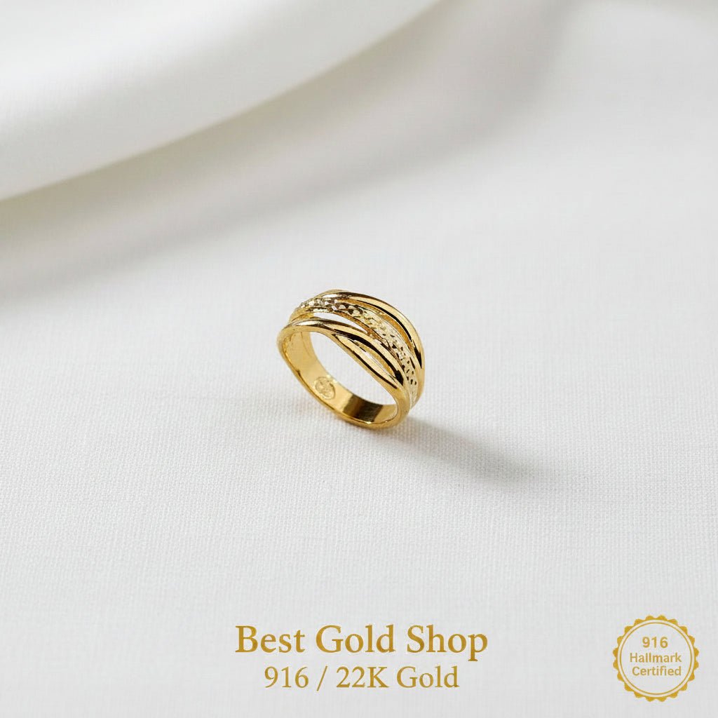 916 Gold Layer V3 Ring New Design ElegantRingsBest Gold Shop