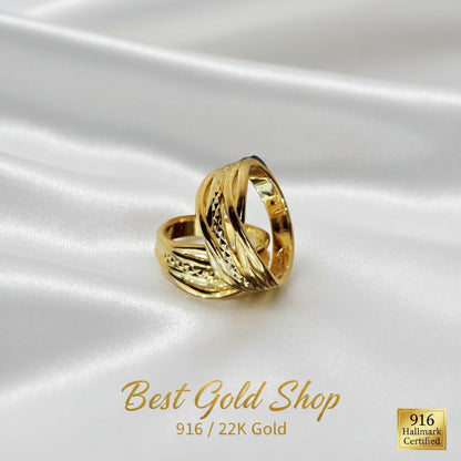 916 Gold Layer V3 Ring New Design ElegantRingsBest Gold Shop