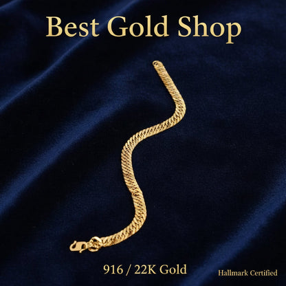 916 Gold Lipan Bracelet Light WeightBraceletsBest Gold Shop