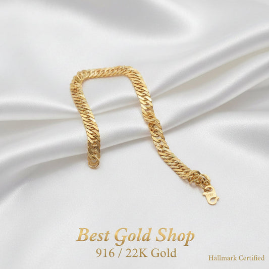 916 Gold Lipan Bracelet Light WeightBraceletsBest Gold Shop