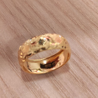 916 Gold Ring Hollow Design V8 New DesginRingsBest Gold Shop