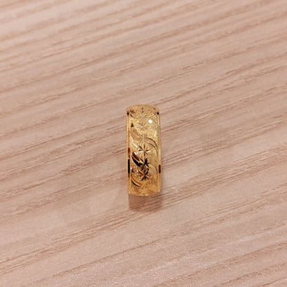 916 Gold Ring Hollow Design V9 New DesginRingsBest Gold Shop