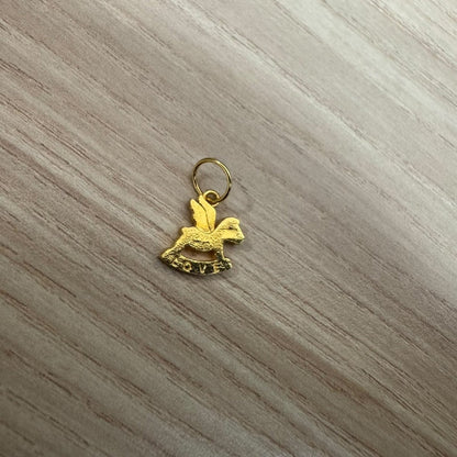 916 Gold Rocking Horse Pendant | Symbol of Childhood Good FortuneCharms & PendantsBest Gold Shop
