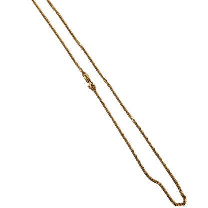 916 Gold Twisted Link Necklace | Elegant Everyday ChainNecklacesBest Gold Shop