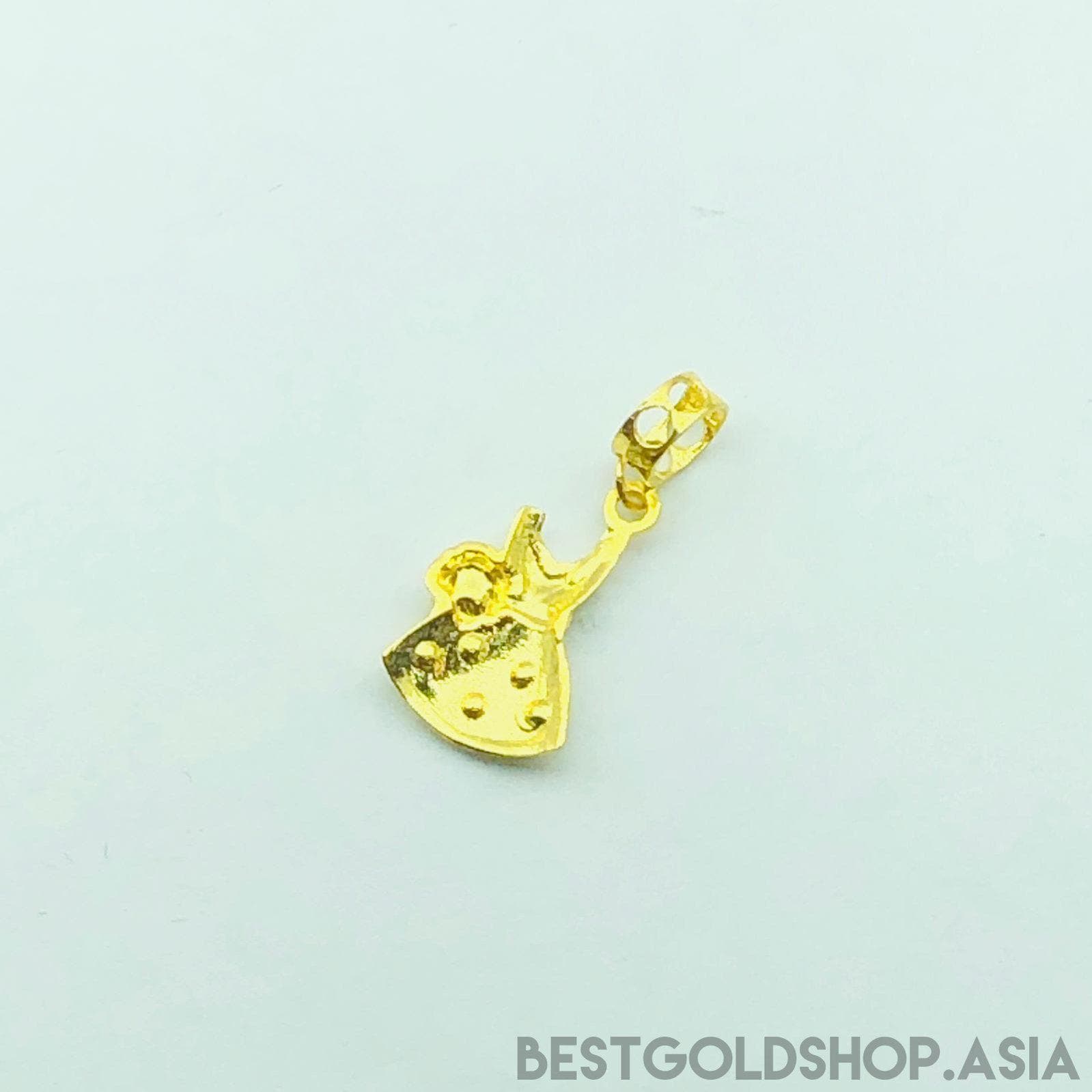 916/22k Gold Dress Charm - Best Gold Shop 22k gold 22k Gold Charms 916 gold 916 gold