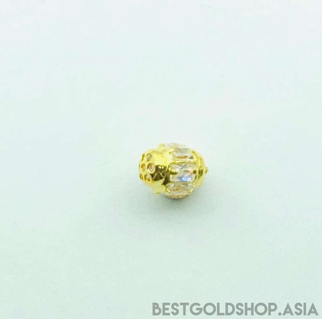 916/22k Gold crystal charm-916 gold-Best Gold Shop