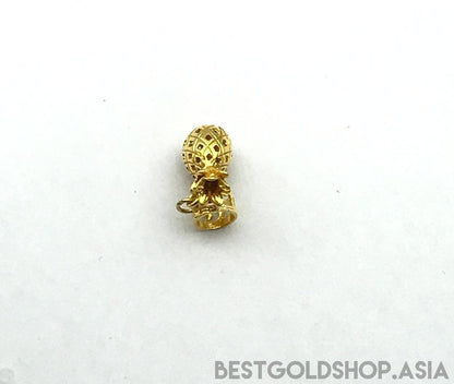 916/22k Gold pineapple charm by Best Gold Shop-916 gold-Best Gold Shop