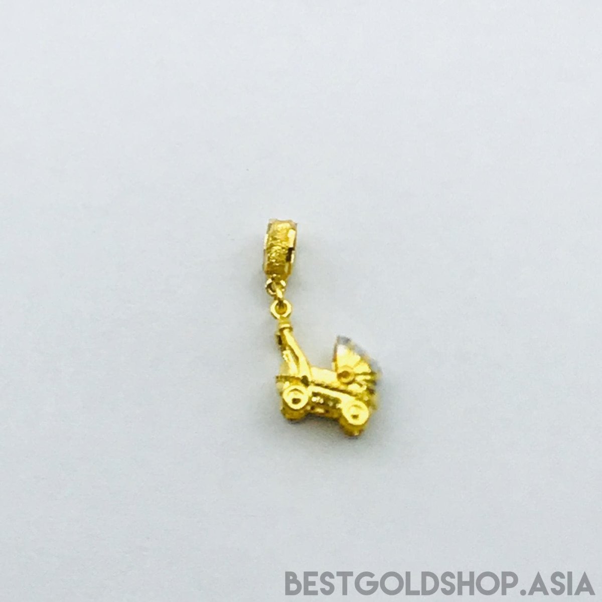 916/22k Gold baby pram 2 colour - Best Gold Shop 22k gold 22k Gold Charms 916 gold 916 gold