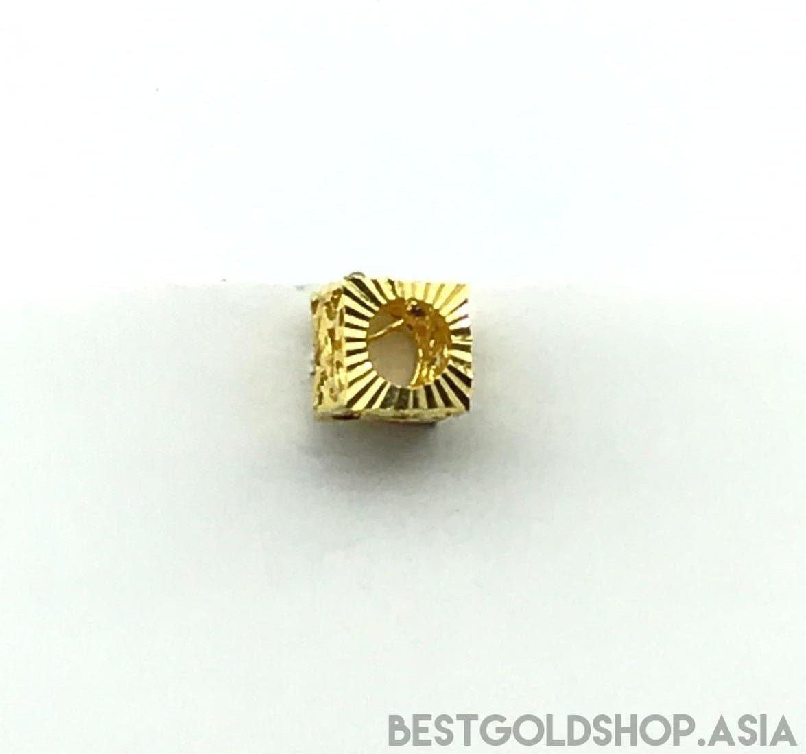 916/22k gold Cube Separator by Best gold Shop - Best Gold Shop 22k gold 22k Gold Charms 916 gold 916 gold