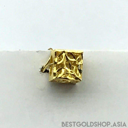 916/22k gold Cube Separator by Best gold Shop - Best Gold Shop 22k gold 22k Gold Charms 916 gold 916 gold