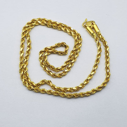 916 gold necklace
