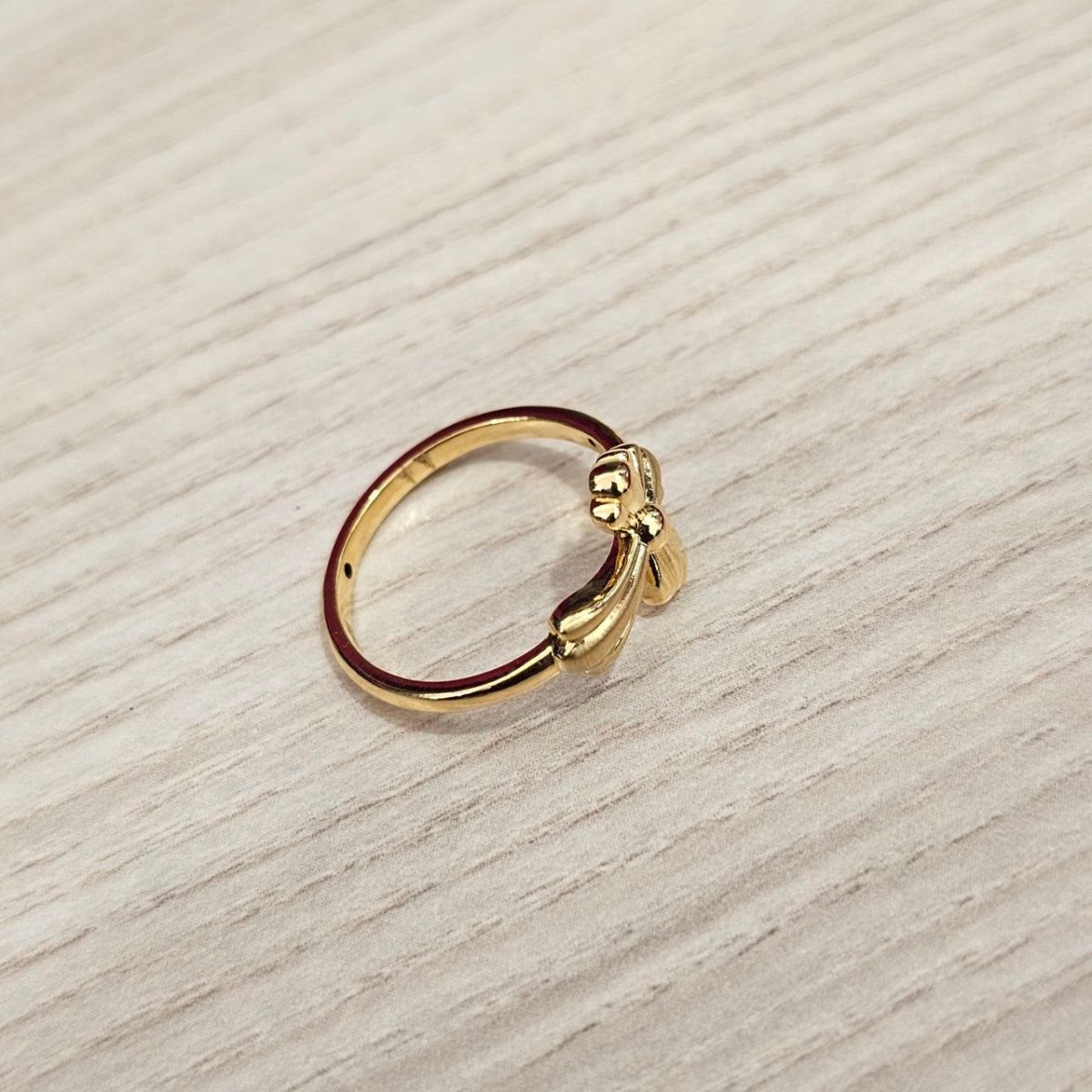 999 Gold Cross Design Feather Light Ring | 24K Fine Gold RingRingsBest Gold Shop