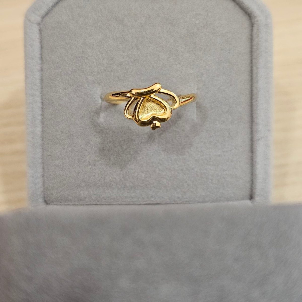 999 Gold Crown Design Ring Latest Design Feather LightRingsBest Gold Shop