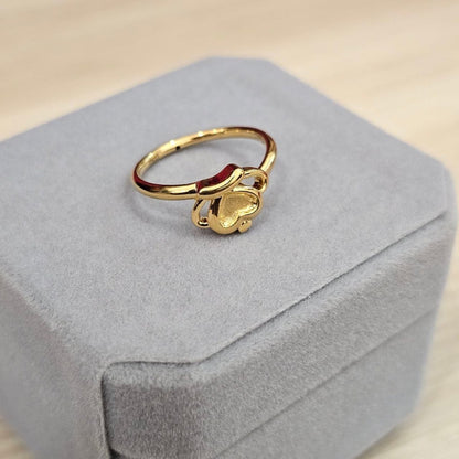 999 Gold Crown Design Ring Latest Design Feather LightRingsBest Gold Shop