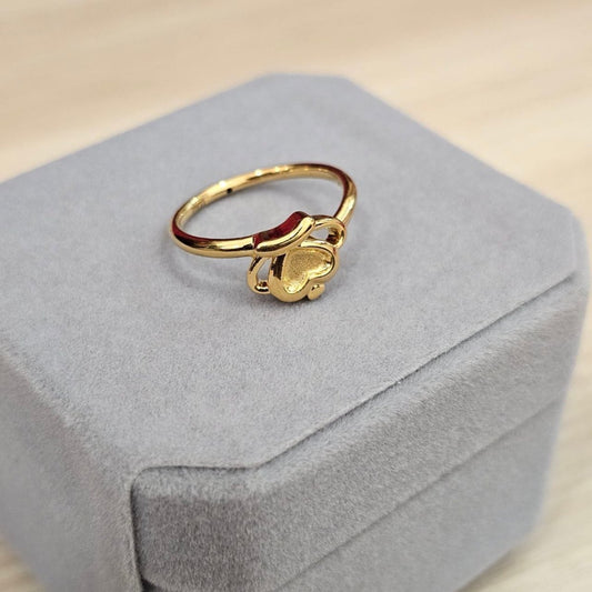 999 Gold Crown Design Ring Latest Design Feather LightRingsBest Gold Shop