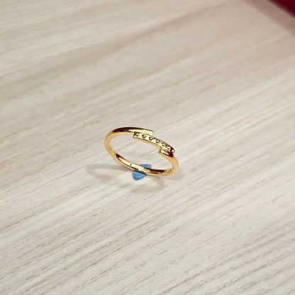 999 Gold Tiara Design Feather Light Ring | 24K Fine Gold Elegant RingRingsBest Gold Shop