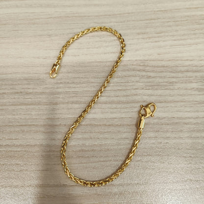 916 Gold Spike Bracelet | Bold Modern 22K Gold Design