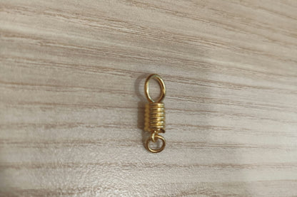 916 Gold Amulet Hook | Classic 22K Gold Accessory