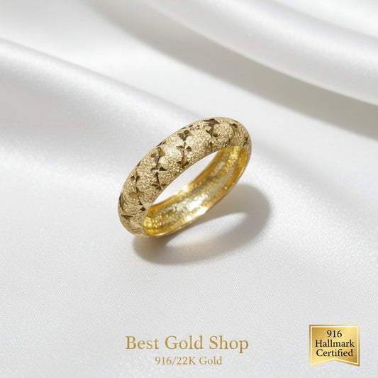New Batch and design 22k / 916 Gold Hollow ring V2 by Best Gold ShopRingsBest Gold Shop