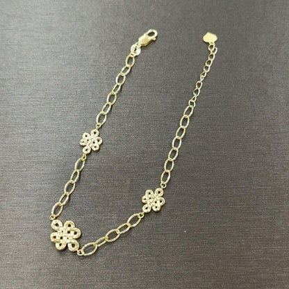 New Design 22k / 916 Gold Elegant Bracelet Light Weight V7-Bracelets-Best Gold Shop